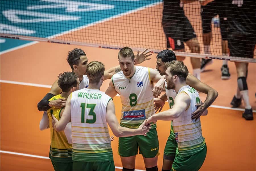 ورزش جهان-لیگ ملت های والیبال-بازی والیبال استرالیا و پرتغال-vollyball-Australia vs Portugal