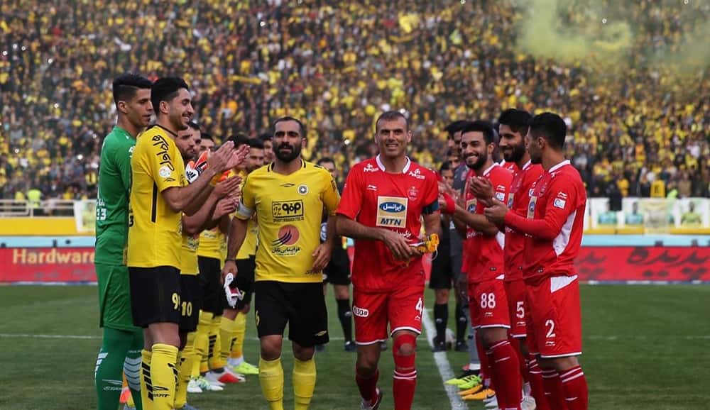 فوتبال ایران-لیگ برتر-بازی سپاهان و پرسپولیس