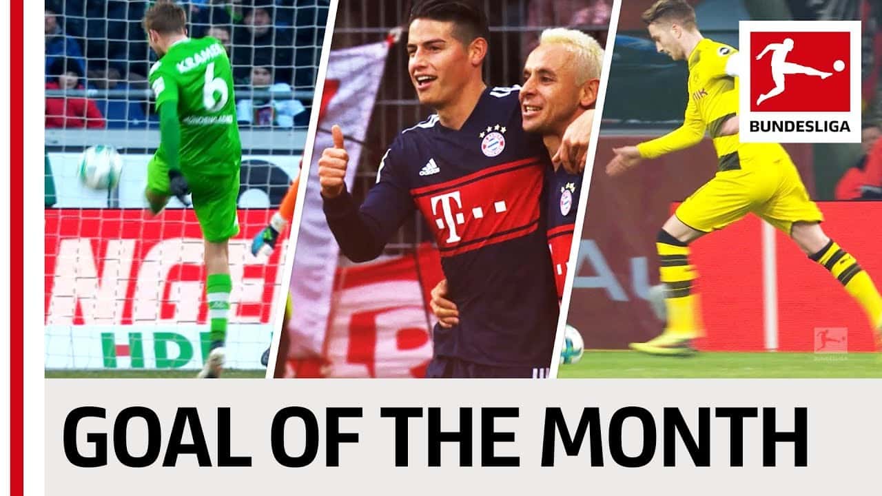 آلمان-10 گل برتر ماه-هامس رودریگز-james rodriguez-مارکو رویس-marco reus