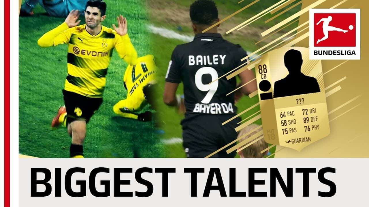 آلمان-استعداد های برتر-کریستین پولیشیچ-christian pulisic-فیفا 18-fifa 18