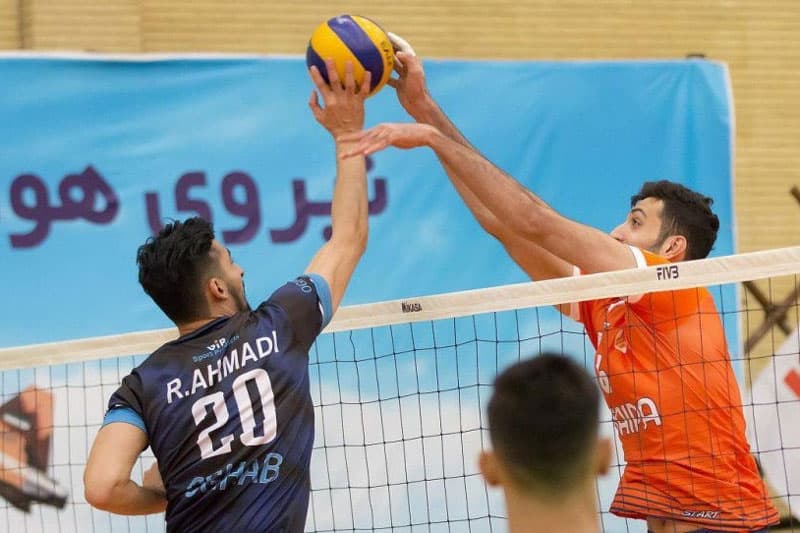 هفته شانزدهم لیگ برتر والیبال؛ جنجال در مشهد و نیمه تمام ماندن دیدار پیام و خاتم اردکان- iran volleyball league - Saipa VS Oghab