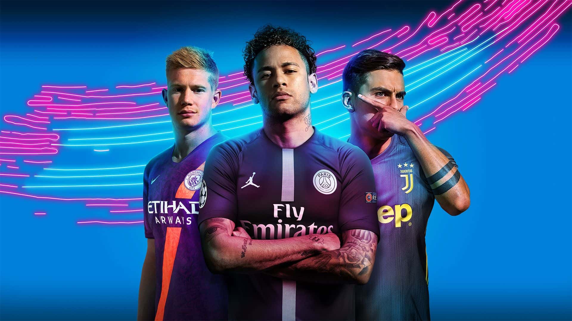 Neymar- Dybala-De Bruyne