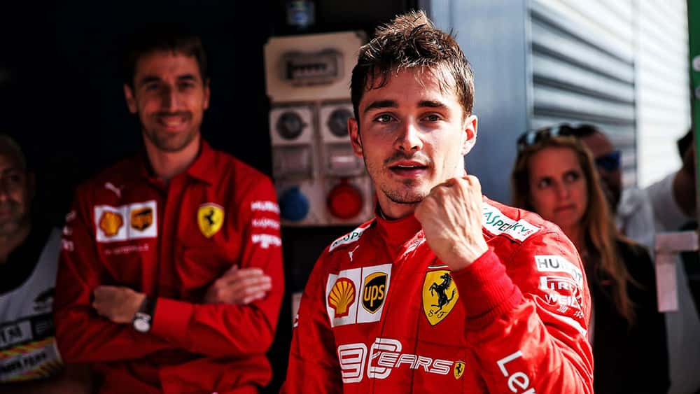 فرمول یک - اخبار فرمول یک - گرندپری ایتالیا - پیست مونزا - فرمول یک ایتالیا - چارلز لکلرک - فراری