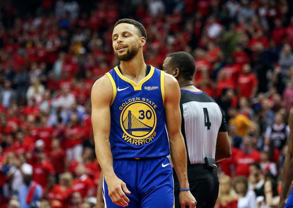 استفن کری - پلیآف NBA - گلدن استیت وریرز - هیوستون راکتس