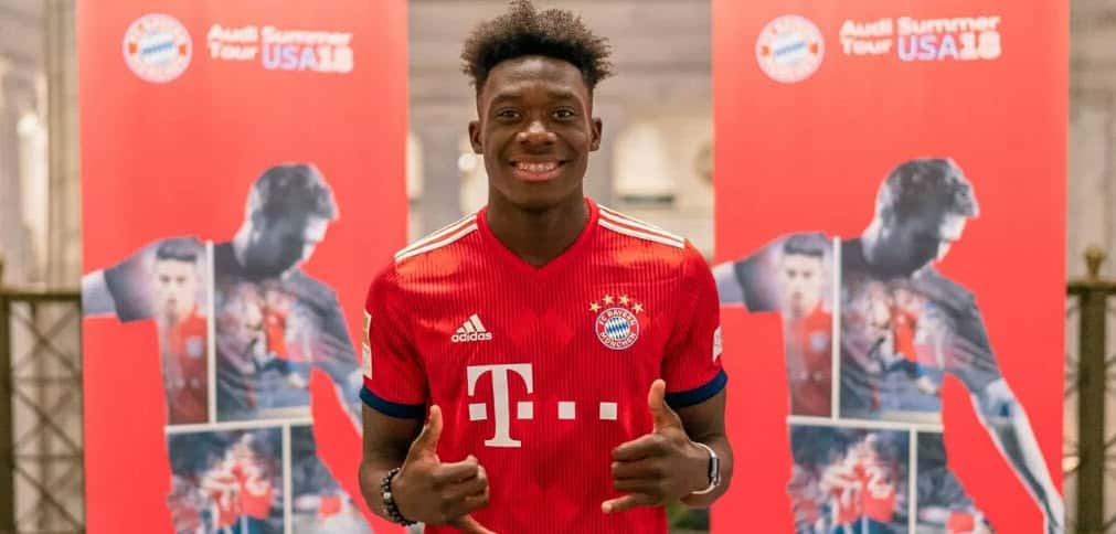 ونکوور وایتکپس-بایرن مونیخ-آلمان-کانادا-لیگ قهرمانان اروپا-alphonso davies