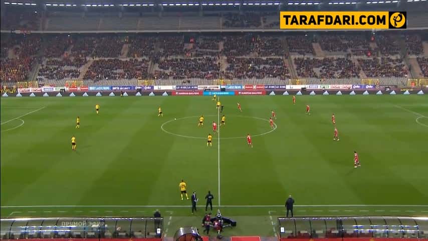 ادن هازارد-یوری تیلمانس-Belgium-دنیس چریشف-Russia-Euro 2020