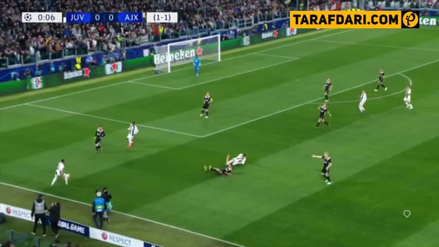 خلاصه بازی یوونتوس 1-2 آژاکس (لیگ قهرمانان اروپا فصل 2018/19)