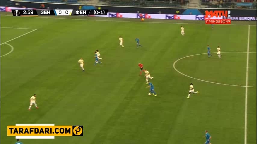 سردار آزمون-زنیت سن پترزبورگ-لیگ اروپا-europa league-sardar azmoun