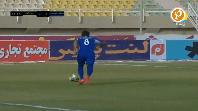 گل های بازی استقلال خوزستان 0-2 ذوب آهن