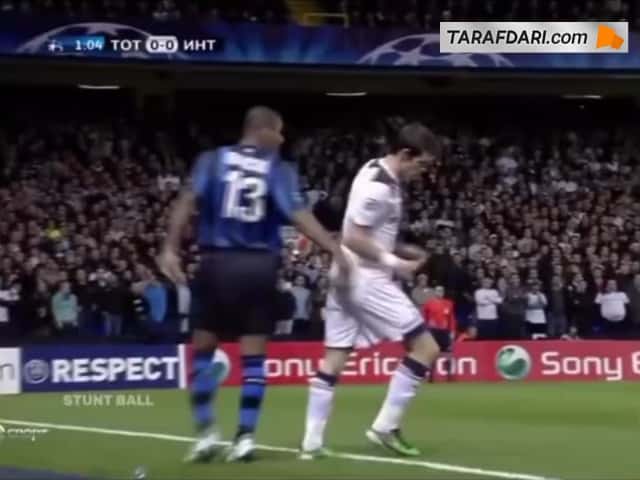 عملکرد گرت بیل مقابل اینتر در سال 2010