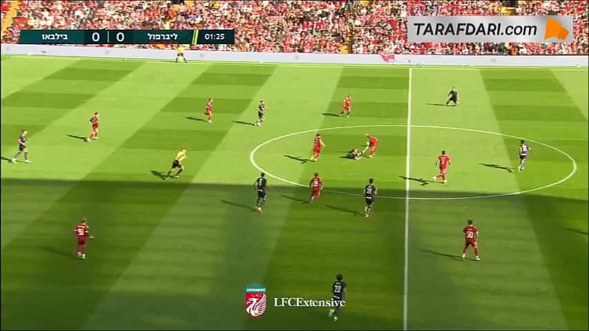 گل زیبای ریو انگوموها به بیلبائو (لیورپول 1-0 اتلتیک بیلبائو)