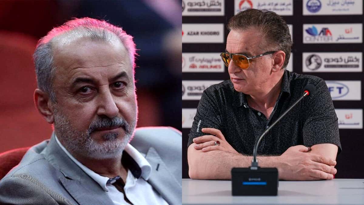 تعریف و تمجید زنوزی، مالک باشگاه تراکتور از رضا درویش، مدیرعامل باشگاه پرسپولیس!