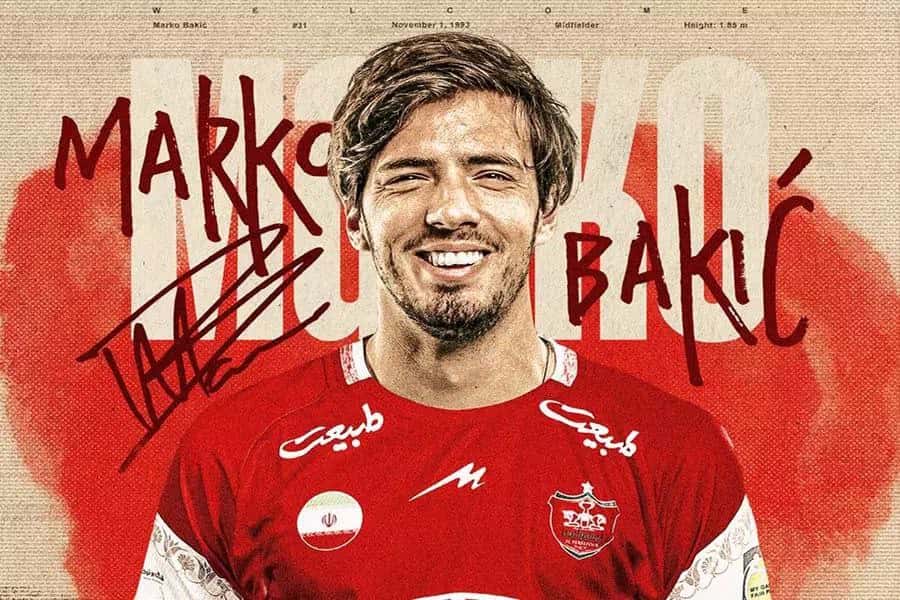 مارکو باکیچ - پرسپولیس - لیگ برتر فوتبال ایران