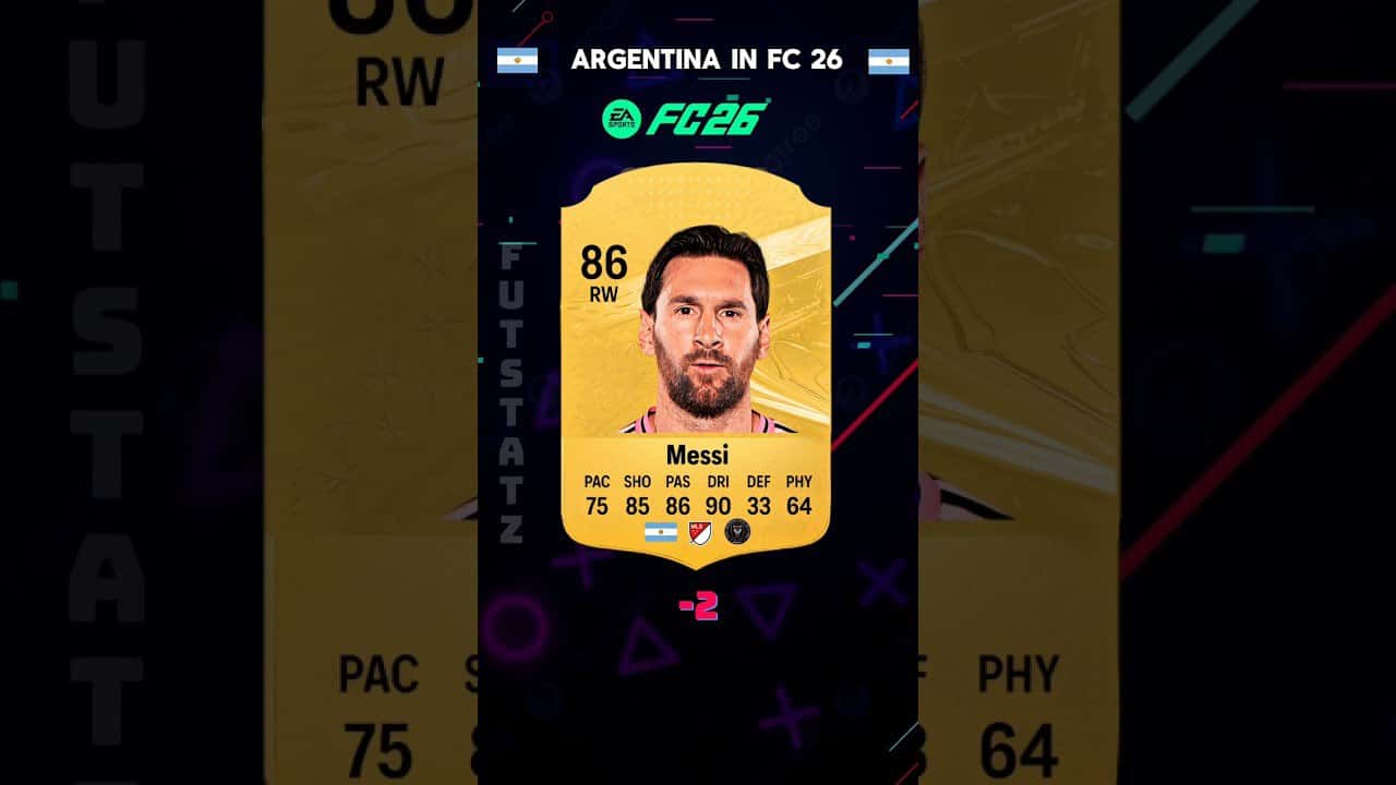 مک آلیستر - بازی EA FC 26 - فیفا ۲۶ - آلتیمیت تیم - پیشبینی ریتینگ بازیکنان - فوتبال آرژانتین
