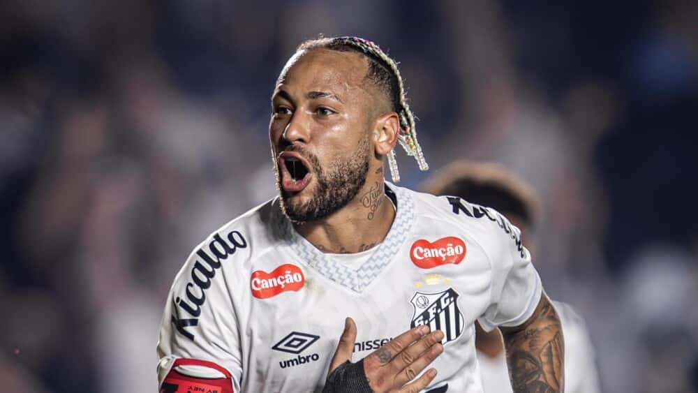 اولین گل نیمار - فرار از سقوط - فوتبال برزیل - گل دیرهنگام - پیروزی سانتوس - Neymar - Santos FC vs Flamengo