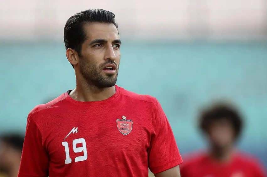 وحید امیری بازیکن تیم پرسپولیس