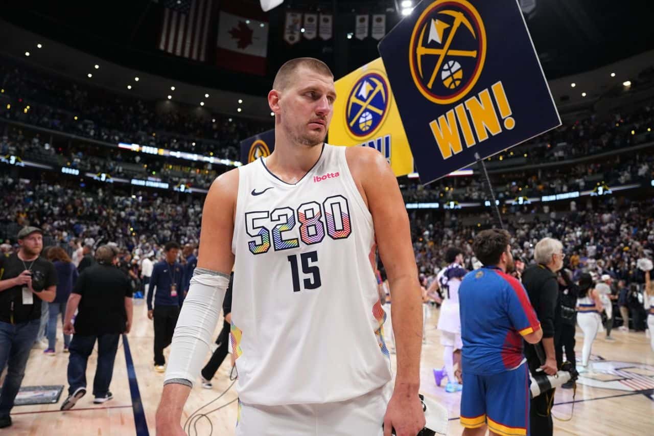 نیکولا یوکیچ - بسکتبال NBA - بازی دنور ناگتس مقابل اوکلاهماسیتی تاندر