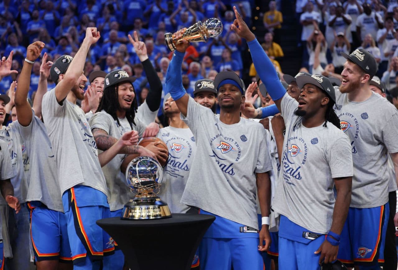 قهرمانی اوکلاهماسیتی تاندر در بسکتبال NBA