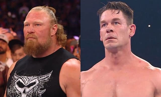 براک لزنر - جان سینا - سامراسلم 2025 - WWE