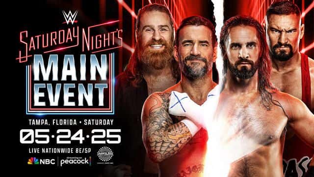 سی ام پانک - سمی زین - سث رالینز - بران بریکر - WWE Saturday Night’s Main Event