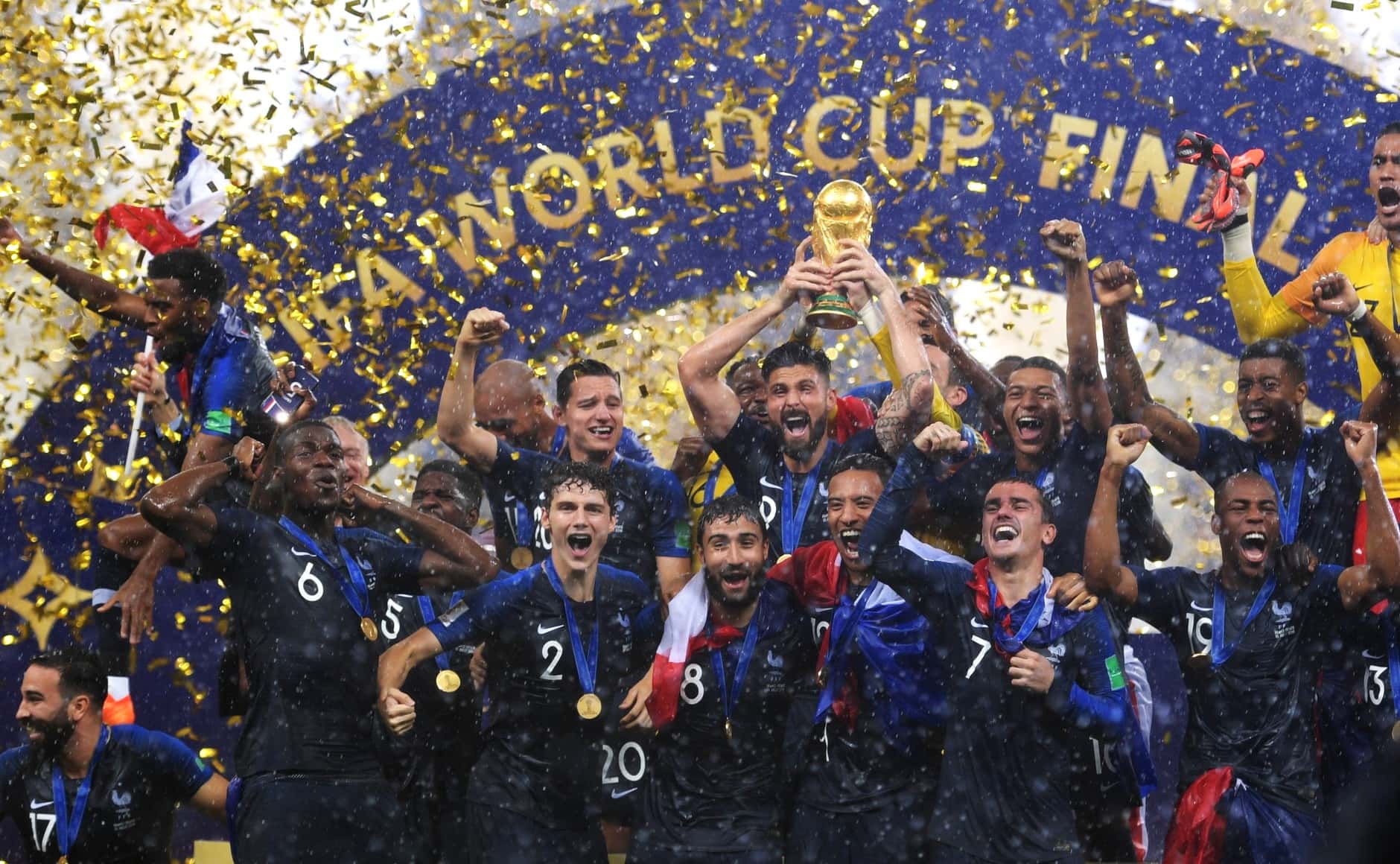 قهرمانی فرانسه در جام جهانی 2018
