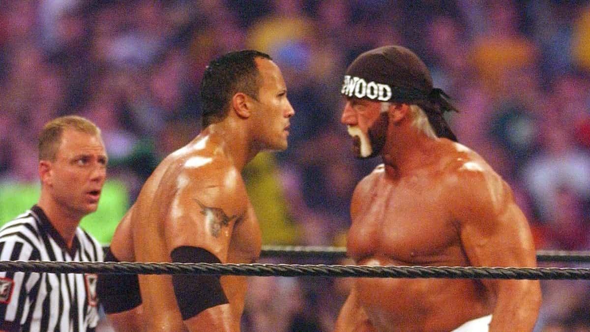 هالک هوگن - راک - رسلمنیا 18 - WWE