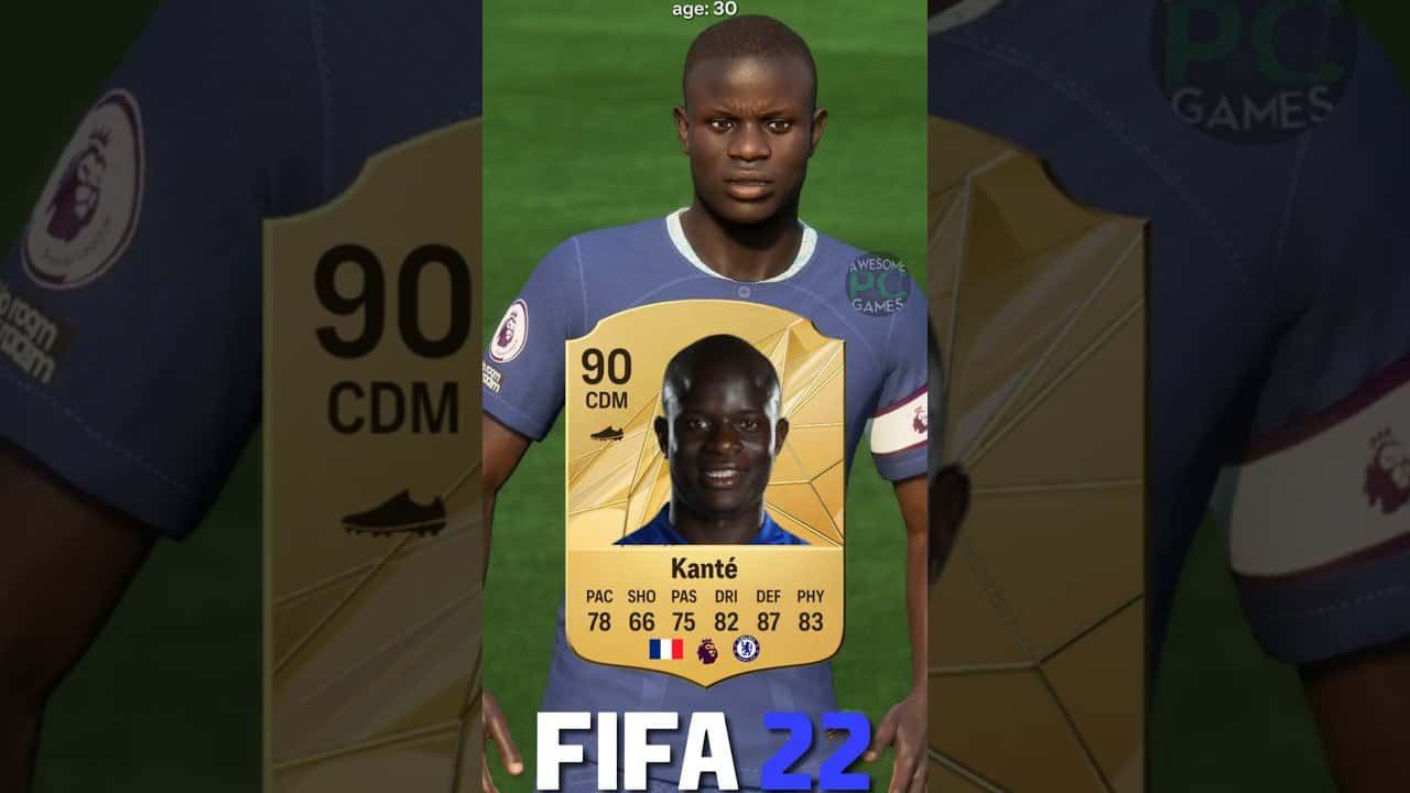 انگولو کانته - FIFA 22 - بازی فیفا