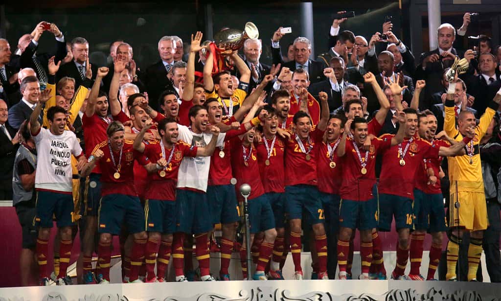 قهرمانی اسپانیا در یورو 2012