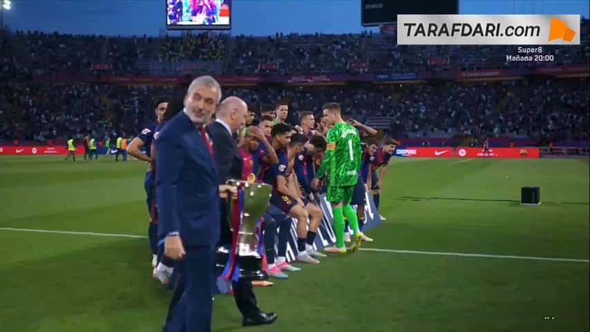 قهرمانی بارسلونا در فصل 25-2024 لالیگا