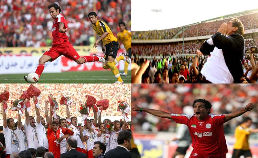 پرسپولیس و سپاهان - دیدار پایانی لیگ برتر ایران - 1387