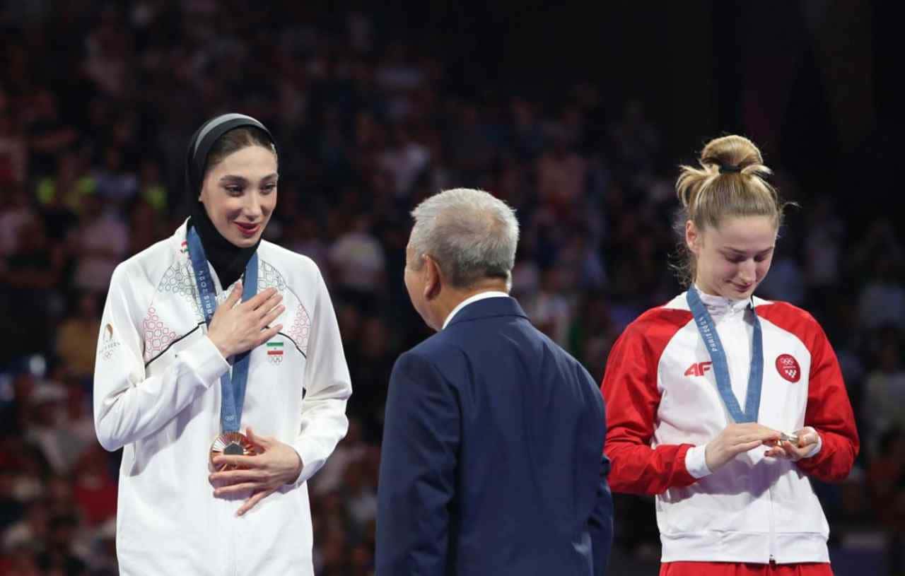 مبینا نعمت زاده- المپیک 2024- تکواندو