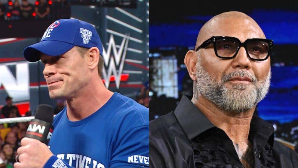 جان سینا و دیو باتیستا، ستارگان کشتی کج و WWE با سابقه حضور در هالیوود