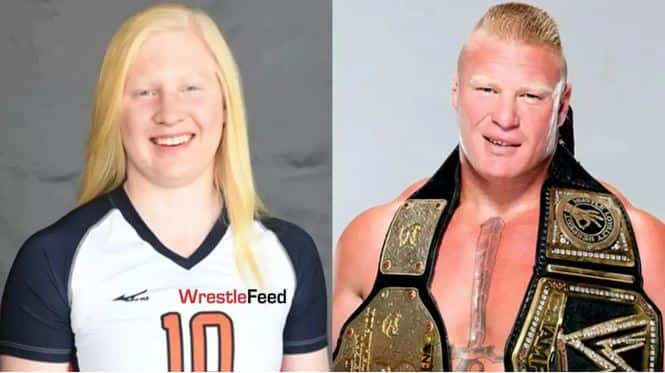 میا، دختر براک لزنر اسطوره کشتی کج و WWE و UFC