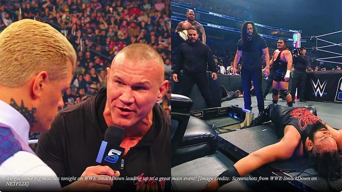 رندی اورتن، کودی رودز و بلادلاین؛ ستارگان کشتی کج در شوی اسمکداون از WWE