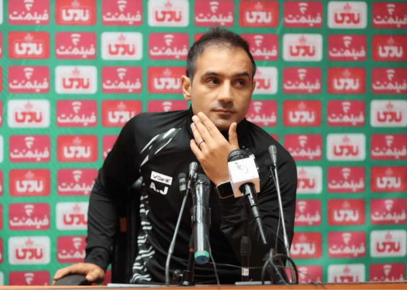 عکس از احمد جمشیدیان سرپرست سپاهان