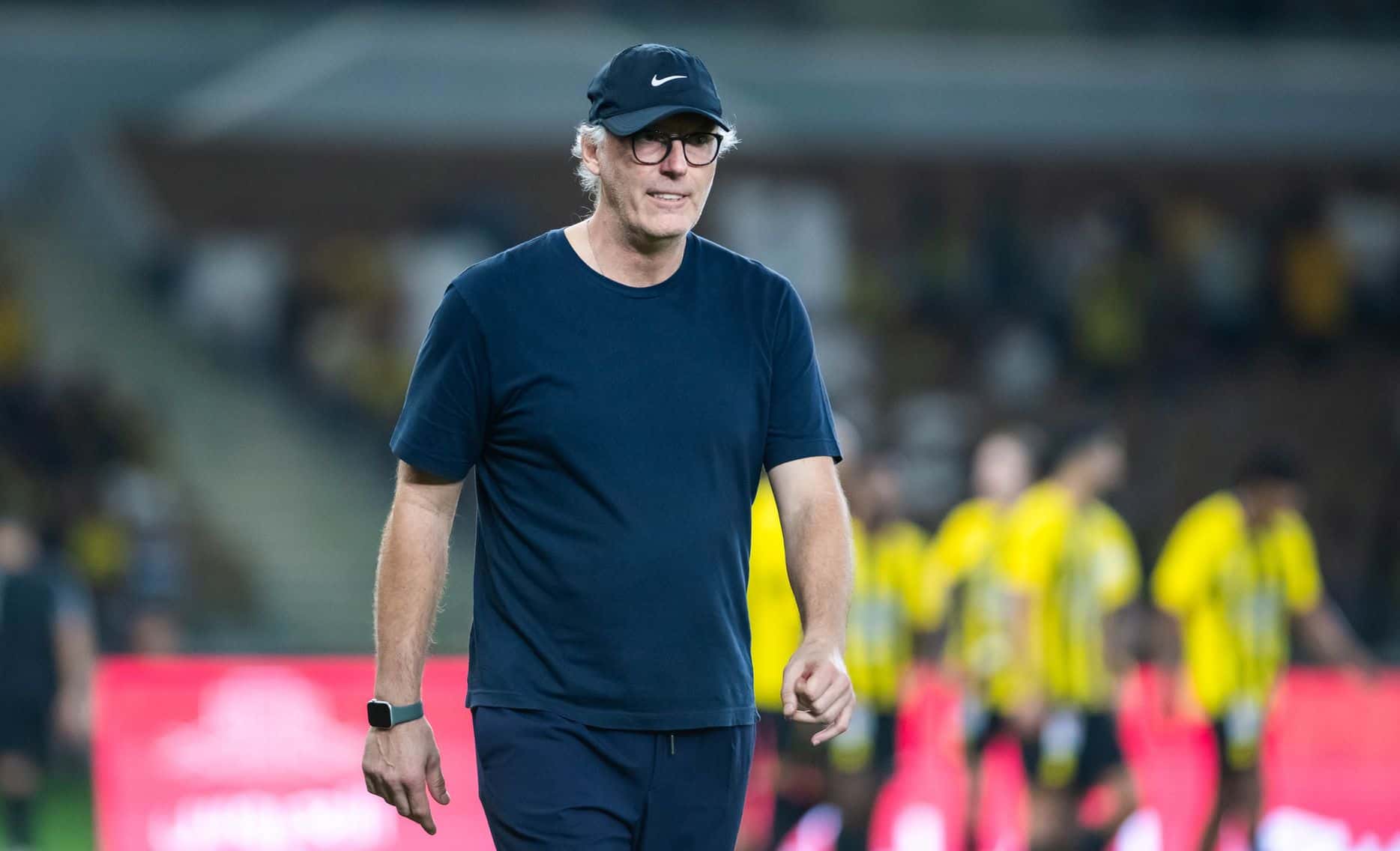 عکس از لوران بلان سرمربی الاتحاد عربستان