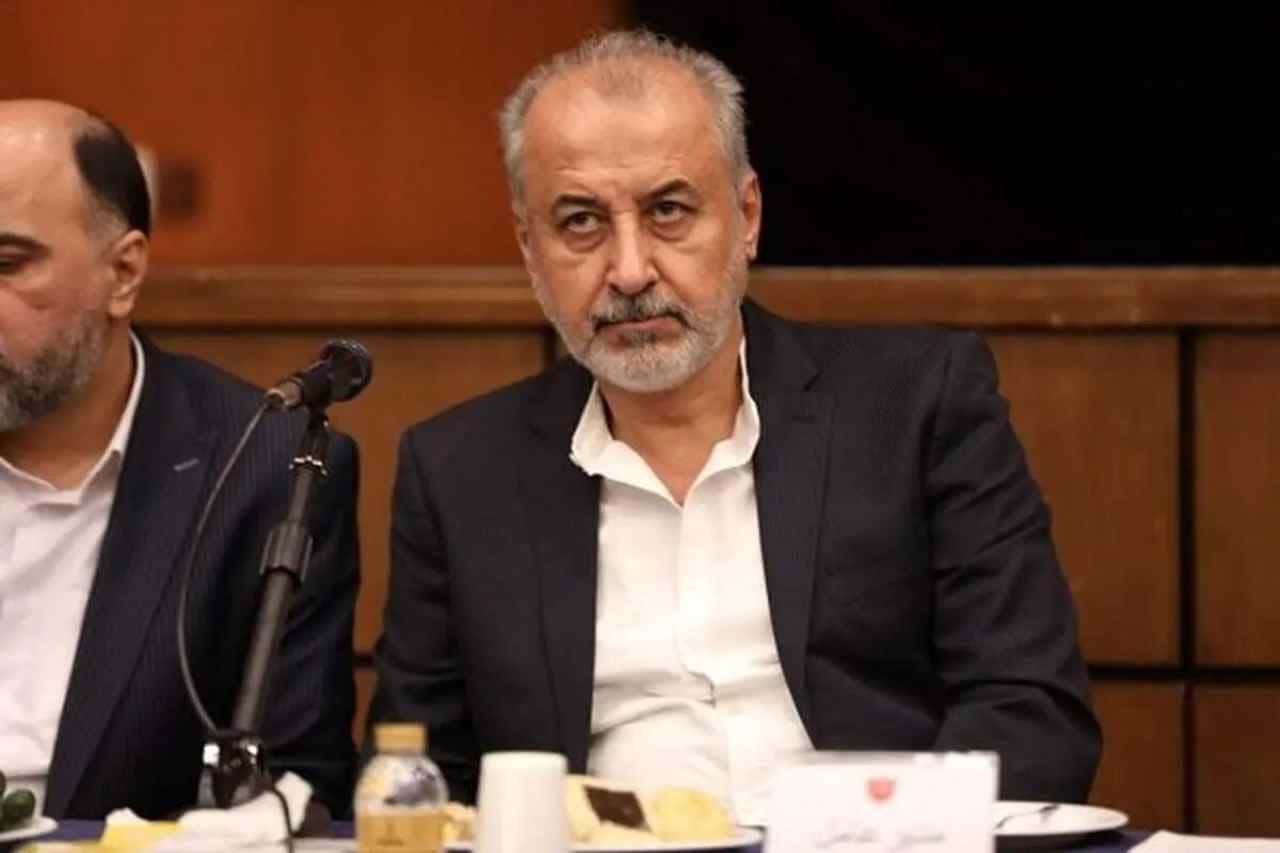 عکس از رضا درویش مدیرعامل پرسپولیس