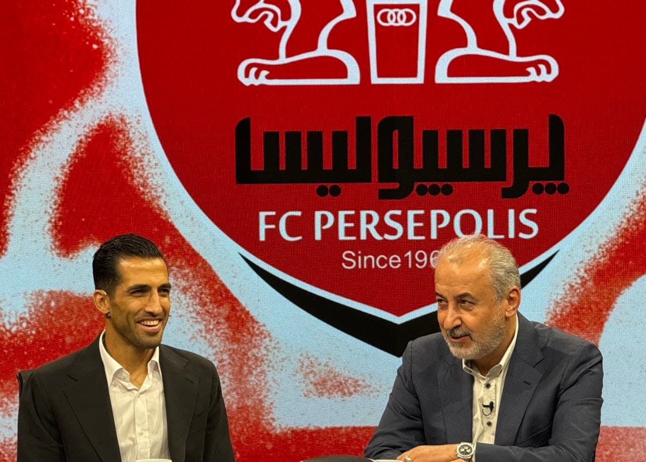 عکس از وحید امیری و رضا درویش و تمدید قرارداد با پرسپوليس