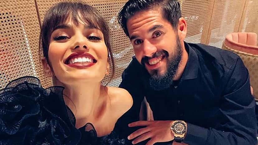 ایسکو، بازیکن پیشین رئال مادرید و همسرش