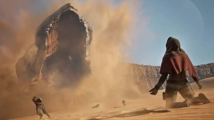 بازی DUNE، گیم، تلماسه