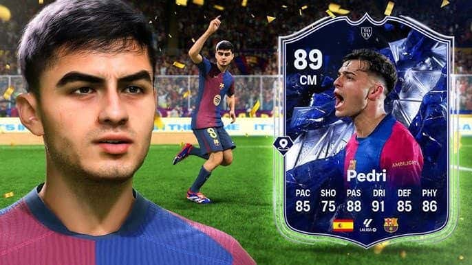 پدری، ریتینگ بازی فیفا، هافبک بارسلونا، گیم، EA FC 25