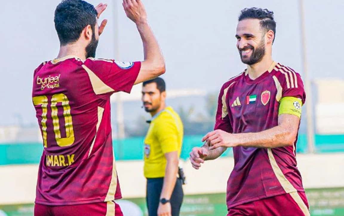 احمد نوراللهی هافبک الوحده امارات - هافبک سابق تیم ملی ایران و پرسپولیس
