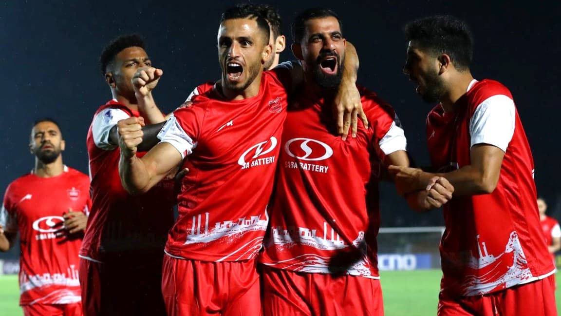 علی علیپور مهاجم پرسپولیس و تیم ملی ایران - محمدحسین کنعانی زادگان مدافع میانی پرسپولیس تهران و تیم ملی ایران