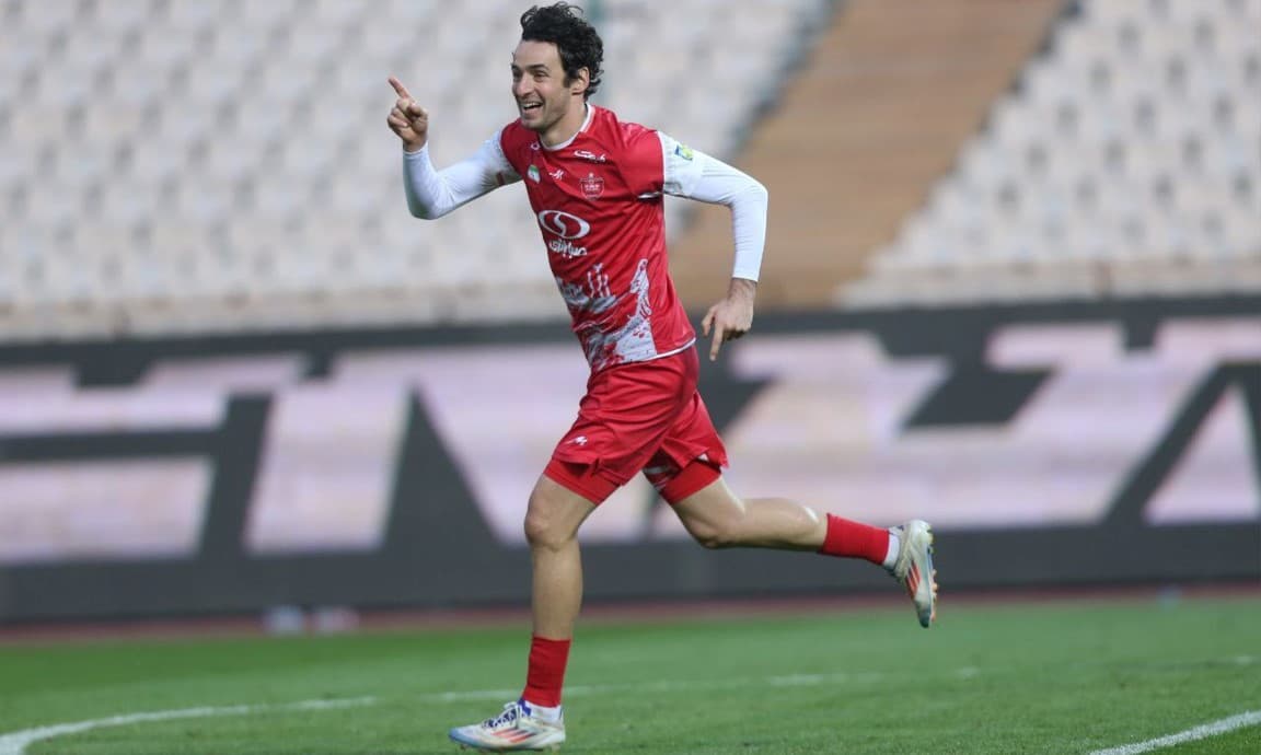 گئورگی گولسیانی مدافع تیم ملی گرجستان و پرسپولیس تهران - لیگ برتر ایران