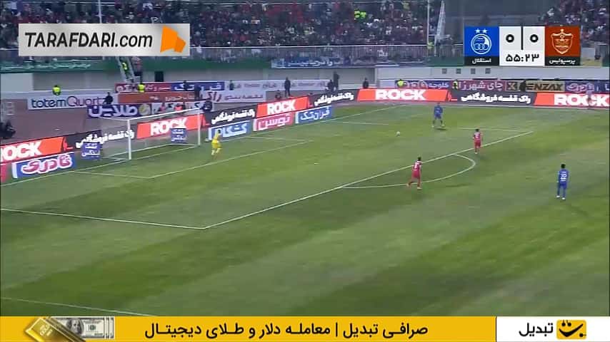 سرتوپ دیدنی آنتونیو آدان و دریبل علی علیپور (پرسپولیس 0-0 استقلال)