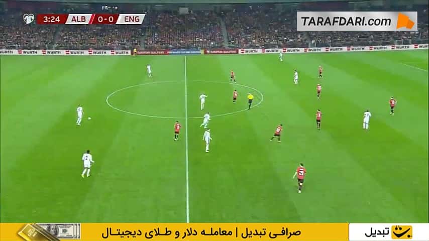 پیروزی انگلیس در خانه آلبانی