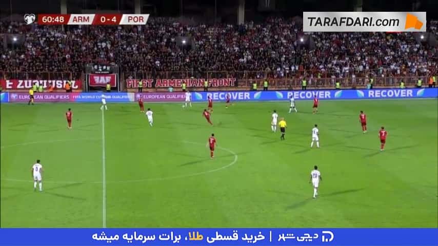 ضربه عجیب و جالب ژائو فلیکس و گل دوم این بازیکن مقابل ارمنستان (ارمنستان 0-5 پرتغال)