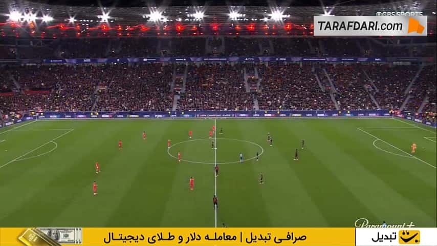 پیروزی پر گل پاری سن ژرمن در خانه بایر لورکوزن