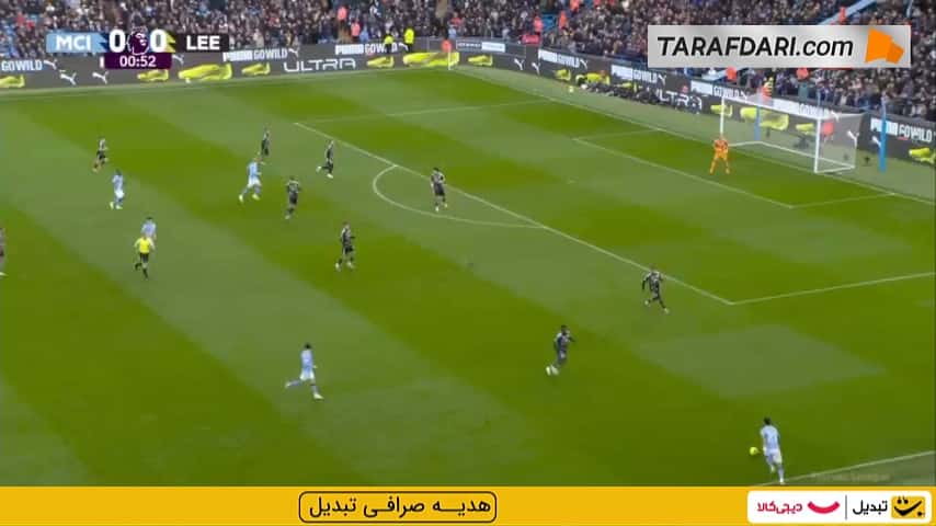 گل زیبای فیل فودن به لیدزیونایتد (منچسترسیتی 1-0 لیدزیونایتد)