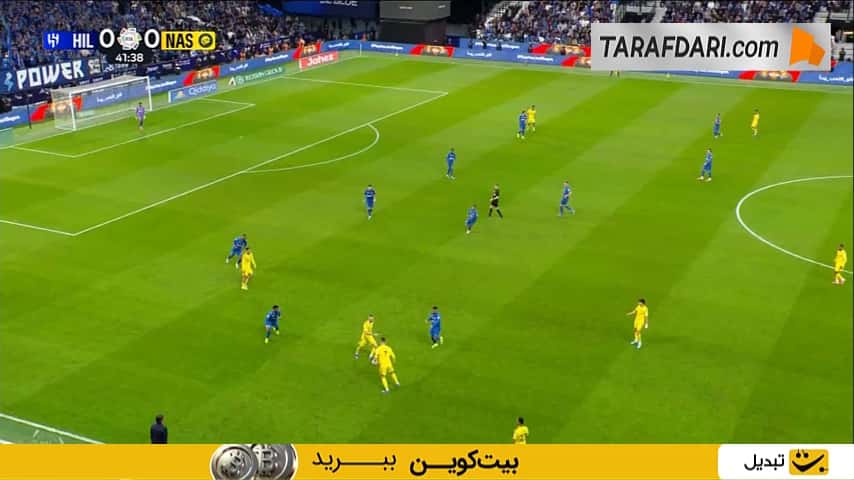 گلزنی کریستیانو رونالدو مقابل الهلال در فوتبال عربستان (الهلال - النصر)
